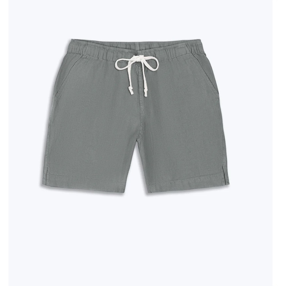 Alex Crane Linen Bo Shorts Men's XL Drawstring Casual Resort Summer Light Airy